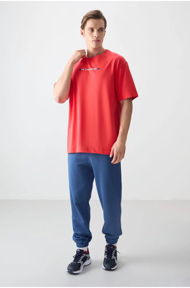 TOMMY Oversized Cotton Crew Neck T-Shirt