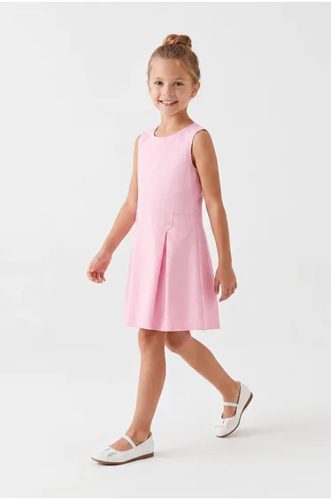 Pink Short / Mini Straight Woven Dress