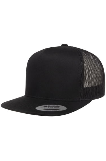 Flexfit Unisex Classic Trucker Cap - Black