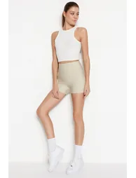 Sports Leggings - Black - High Waist - 1