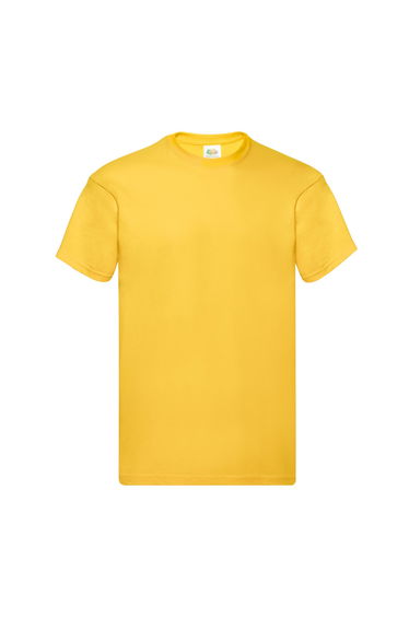 Fruit of the Loom Mens Original T-Shirt - Sunflower