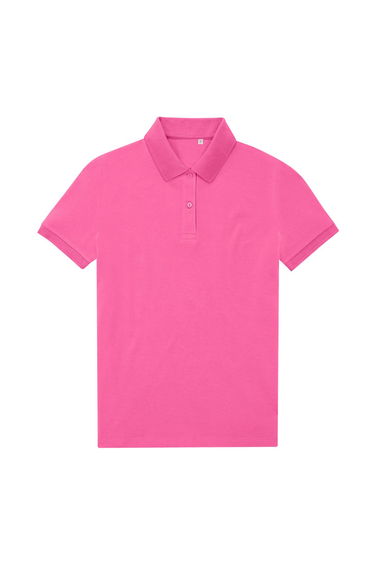 B&C Womens/Ladies My Eco Polo Shirt - Lotus Pink