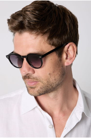 Black Round Sunglasses
