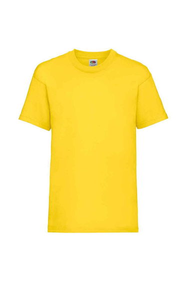 Fruit of the Loom Childrens/Kids Valueweight T-Shirt - Yellow