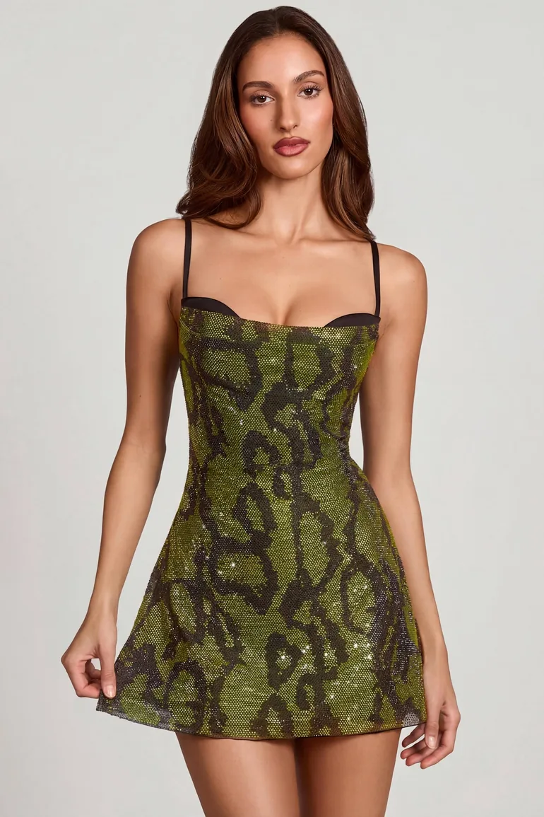 cowl neck a-line mini dress Alexus Cowl Neck Mini Dress | Black | Womens