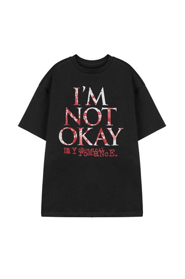 My Chemical Romance Unisex Adult I´m Not Okay Short-Sleeved T-Shirt - Black