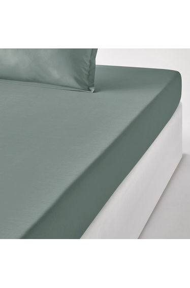 Best Quality Plain Cotton Percale Fitted Sheet
