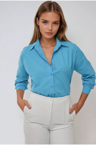 Classic Long Sleeve Cotton Shirt
