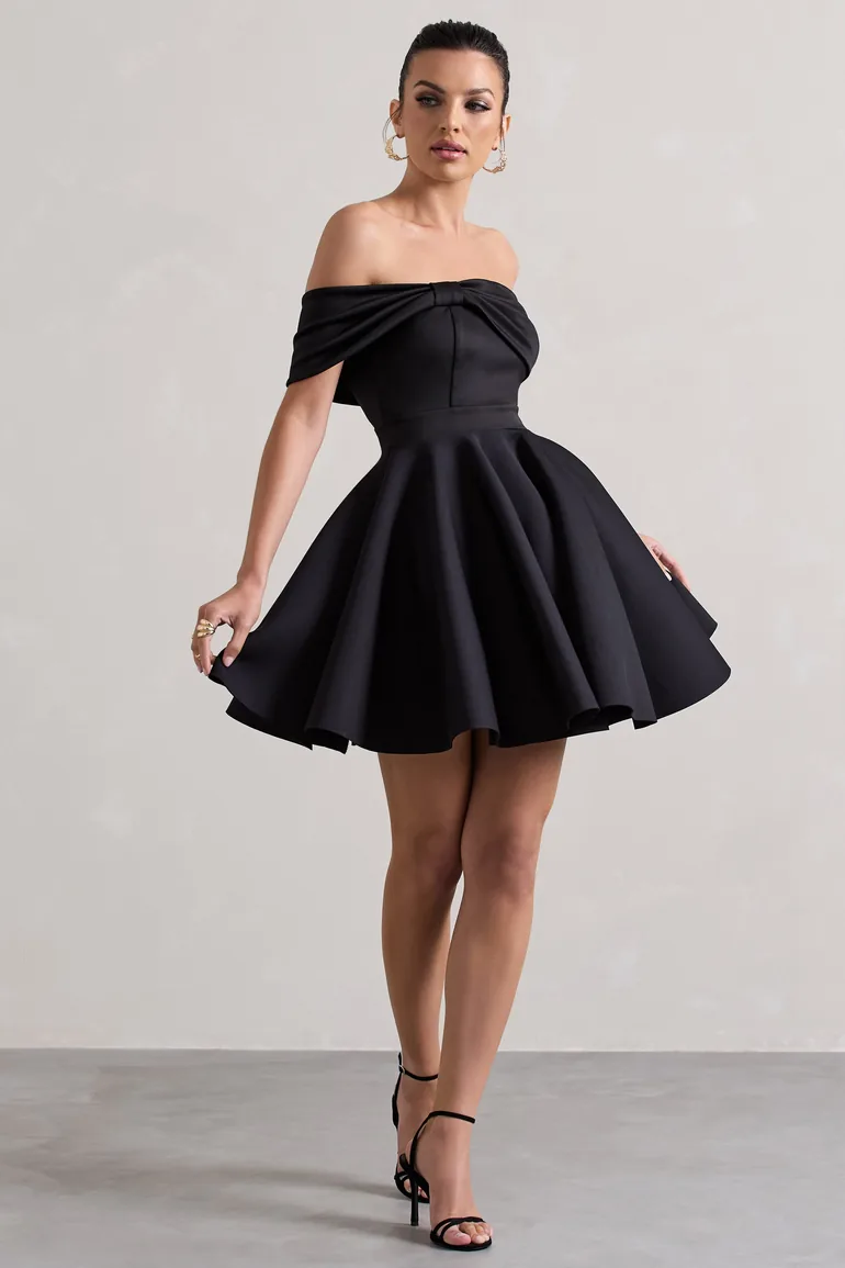 mini dress zara Zara Off The Shoulder Sweater Mini Dress