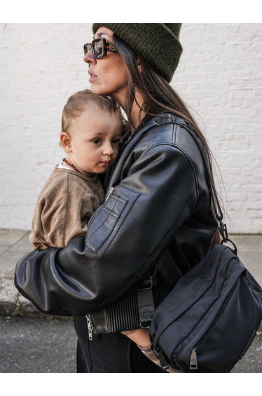 Baby Hiro Changing Bag in Black (25cm)