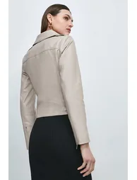 Military Leather Biker - 3