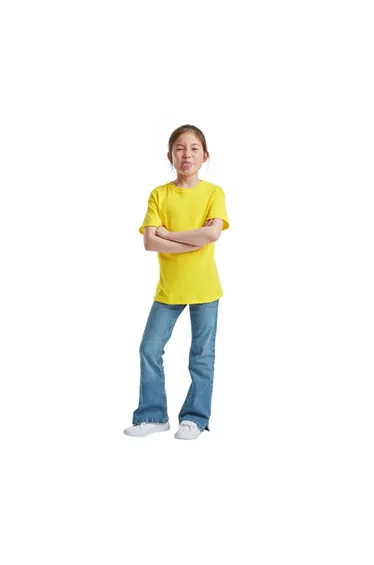 Fruit of the Loom Childrens/Kids Original T-Shirt - Yellow