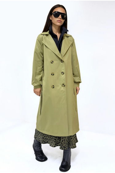 BDART Double Breasted Long Trench Coat
