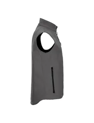 Russell Mens 3 Layer Soft Shell Gilet Jacket - Titanium - 2