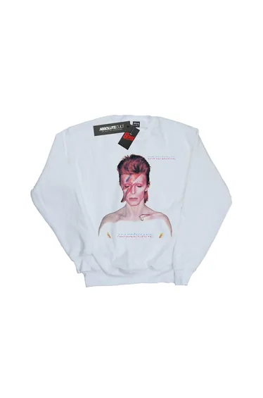David Bowie Girls My Love For You Sweatshirt - White
