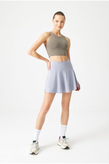 Sports Skirt - Gray - Mini