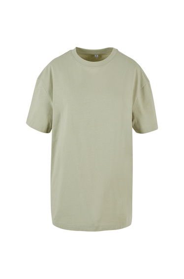 Womens/Ladies Boyfriend Oversized T-Shirt - Soft Salvia