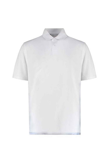 Kustom Kit Mens Cooltex Plus Regular Polo Shirt - White