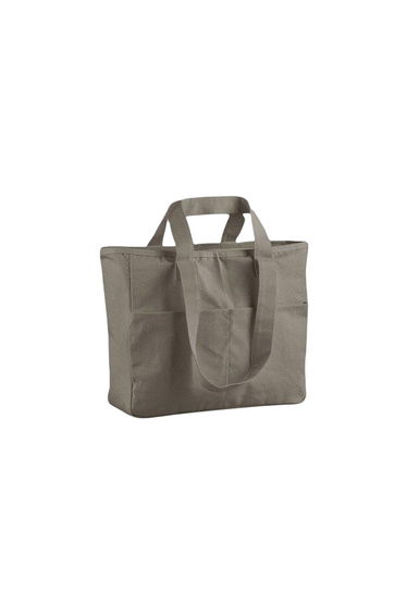 Westford Mill Cargo Double Handle Tote Bag - Mushroom