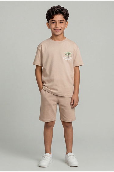 Drawstring Casual Sweat Shorts