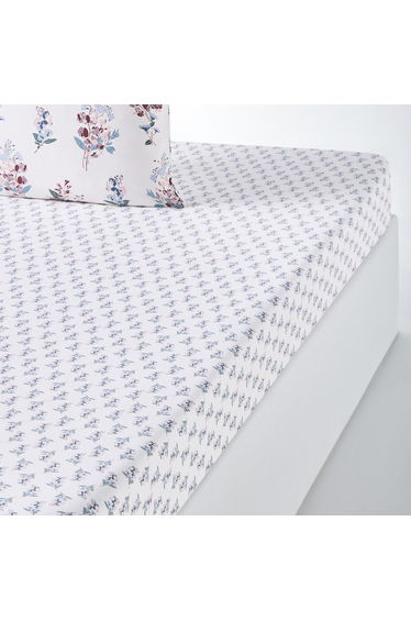 Jeanne Washed Cotton Fitted Sheet