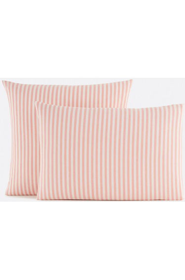 Soizic Peach Cotton Pillowcase