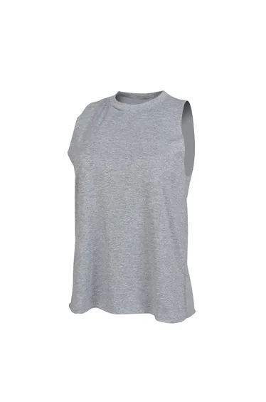 بلوزة/ فيست نسائي بياقة عالية بدون أكمام 