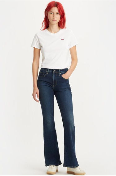 Hr Flare Jeans with High Waist