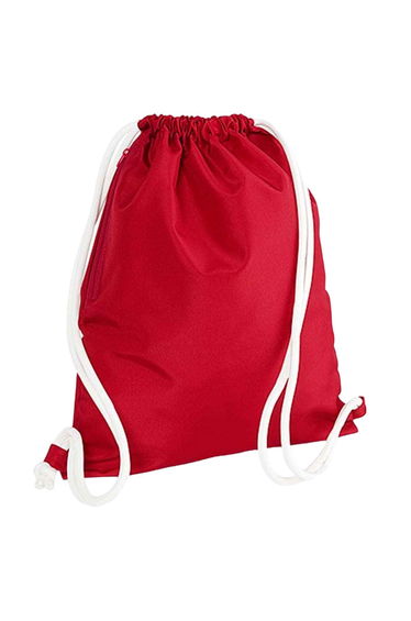 Bagbase Icon Drawstring Bag - Classic Red