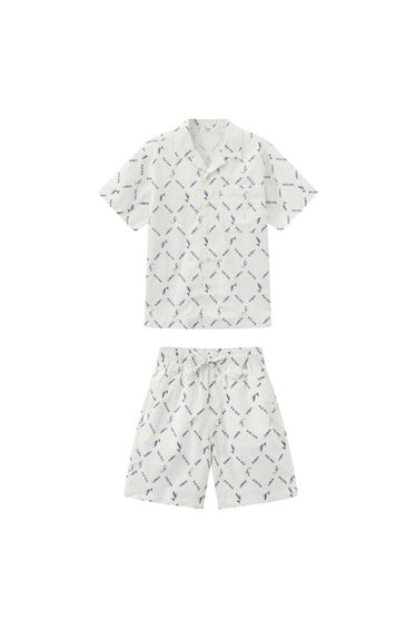 Boys' Short Sleeve Shirt and Shorts Set