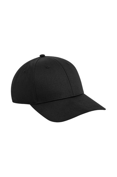 Beechfield Unisex Adult Urbanwear 6 Panel Snapback Cap - Black