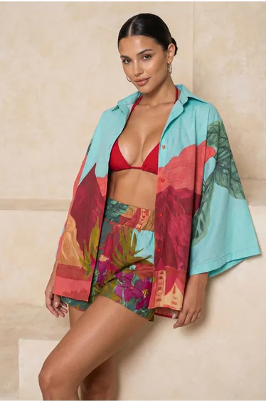 Two-Piece Set - Multi-color - Relaxed fit