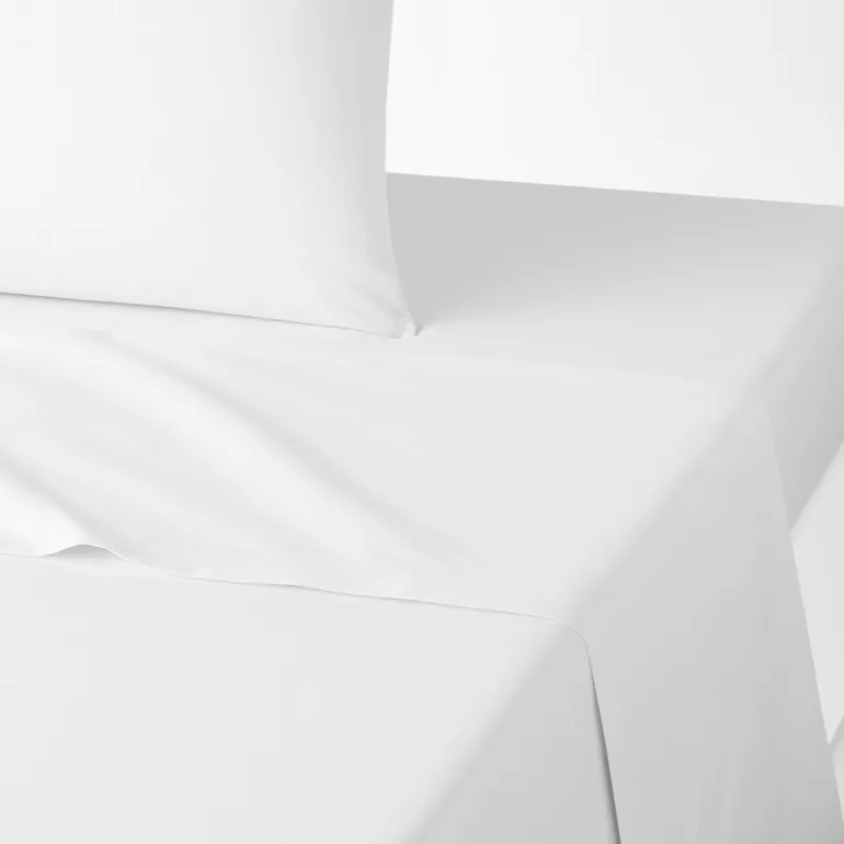 شرشف سرير قطن سادة - 4