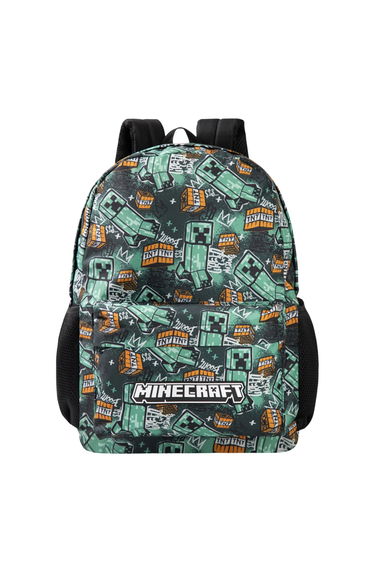 Minecraft Childrens/Kids Logo Backpack - Multicoloured