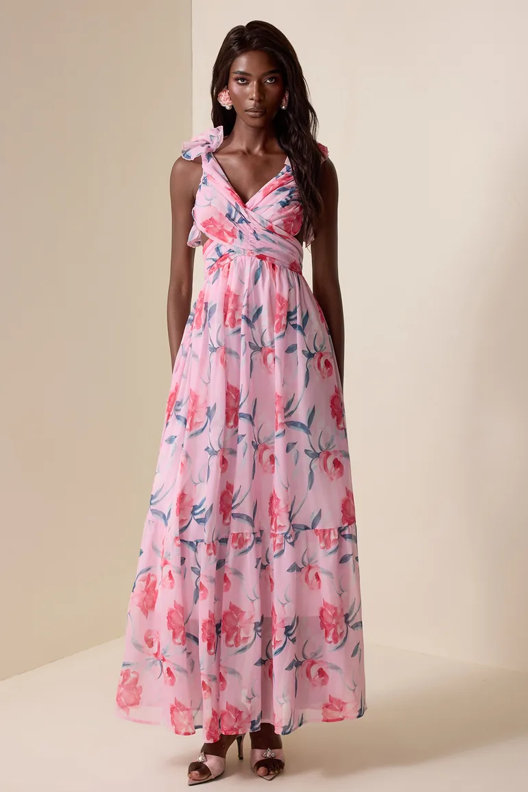 sachin and babi light blue dress Pink Chiffon Dresses  Gingham & Heels