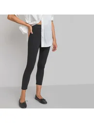 Cotton Cropped Leggings - 1