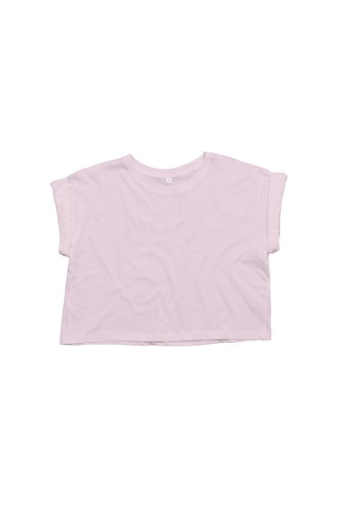 Mantis Womens/Ladies Crop Top - Soft Pink