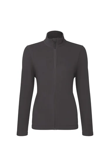 Premier Womens/Ladies Recyclight Full Zip Fleece Jacket - Dark Grey