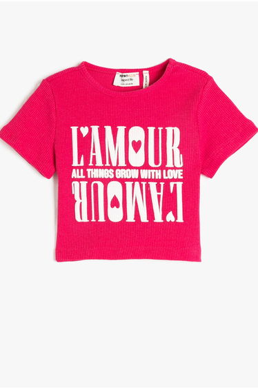 T-Shirt - Pink - Regular fit