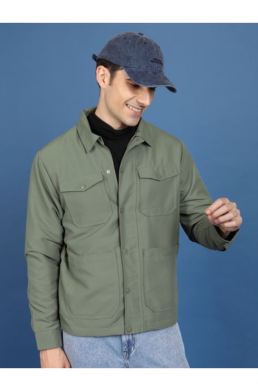 Collared Tailored Jacket with Pockets