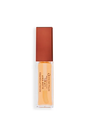 Revolution Pro Glow Edit Lip Oil Soleil Orange