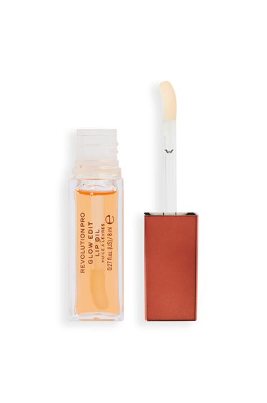 Revolution Pro Glow Edit Lip Oil Soleil Orange