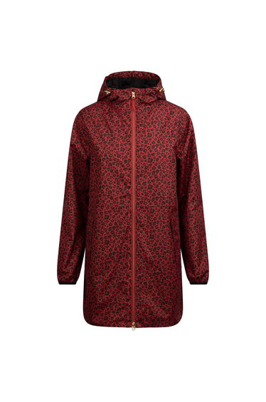 Trespass Womens/Ladies Parched Waterproof Jacket - Burnt Sienna