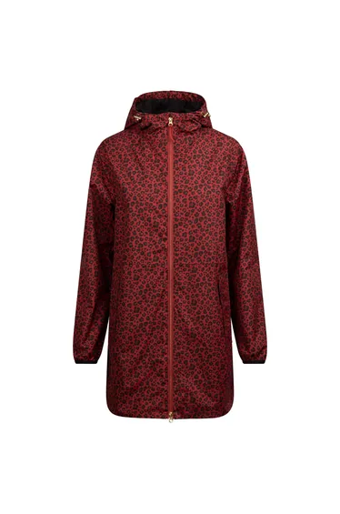 Trespass Womens/Ladies Parched Waterproof Jacket - Burnt Sienna