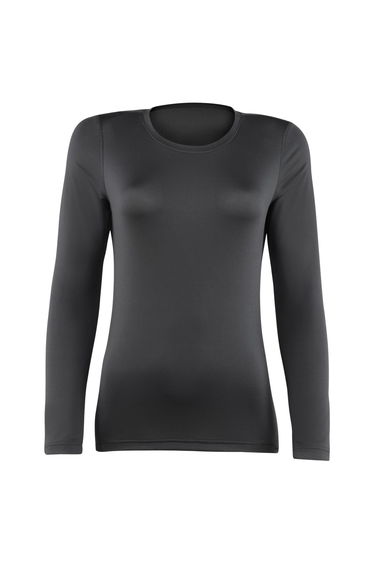 Rhino Womens/Ladies Sports Baselayer Long Sleeve - Black