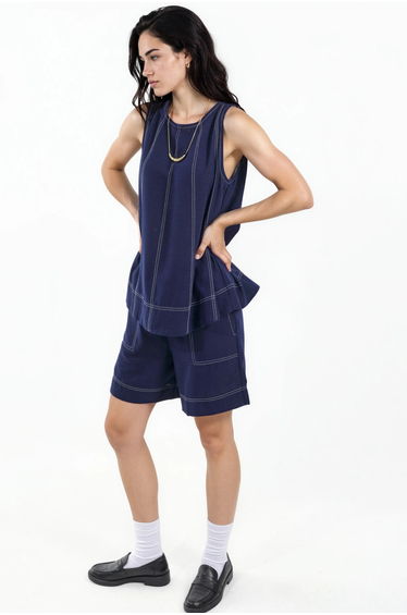 Stitch Detail Relax Fit Co-ord Set