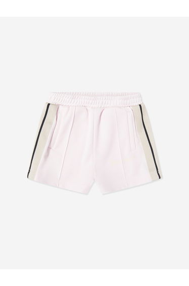 Palm Angels Girls Track Shorts in Pink
