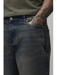 Tall Relaxed Tinted Jeans - light brown - 3