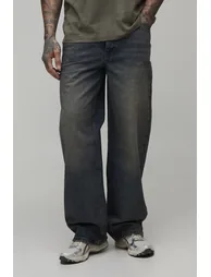 Tall Relaxed Tinted Jeans - light brown - 1