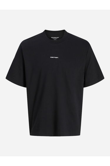 JCOCOVER Script Back Crew Neck T-Shirt